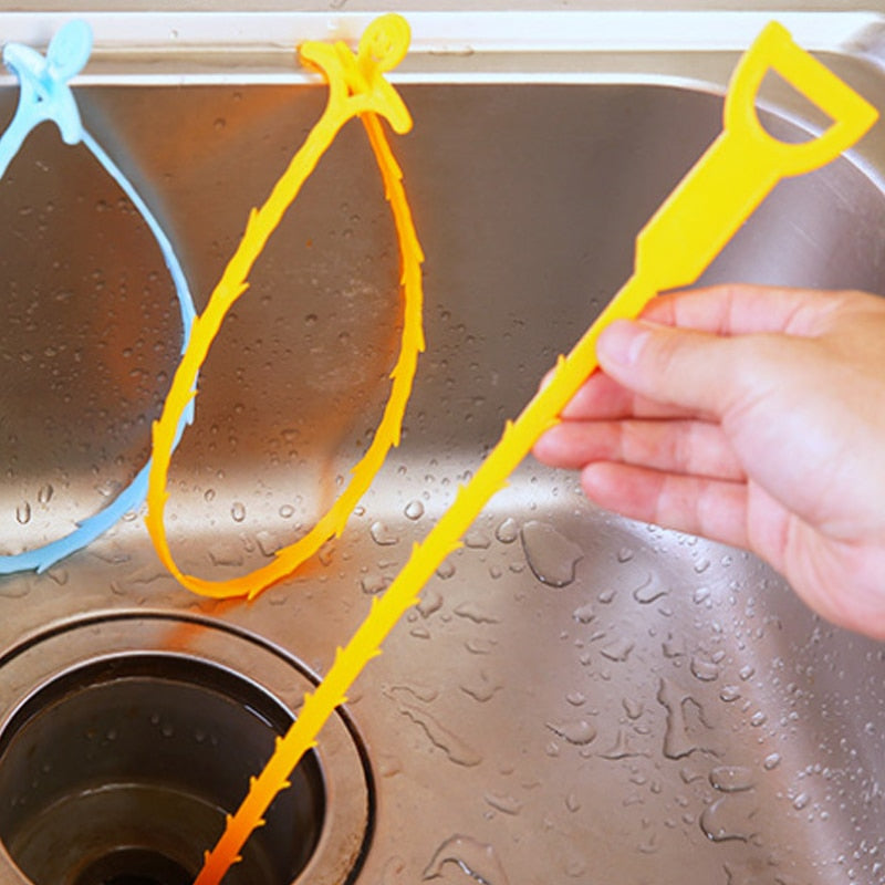 1PC 51cm Kitchen Bathroom Sink Pipe Drain Cleaner