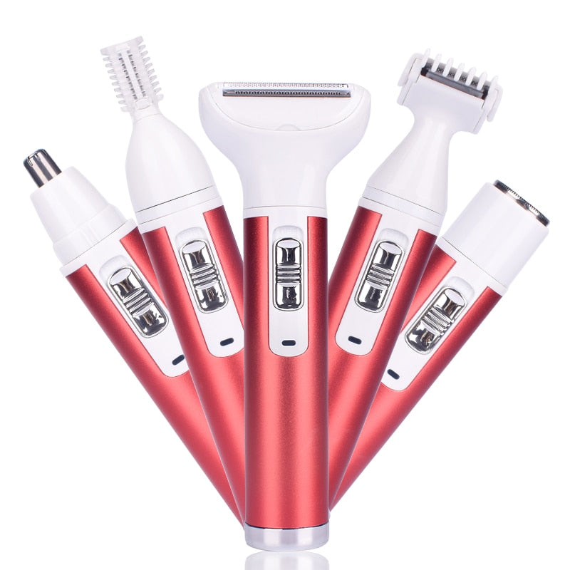 Electric Razor Painless Lady   USB Charging Trimmer For Whole Body Waterproof LCD Display